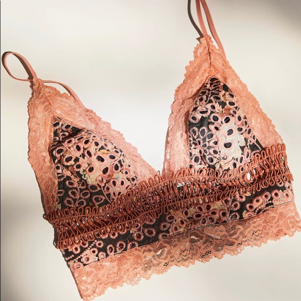 S NWT Free People Emma Soft Bralette Longline Bra - Picture 5 of 13